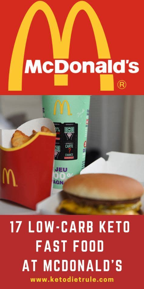 So you eat just 20 to 60 grams each day by cutting. Keto McDonald's Fast Food Menu: 17 Best Low-Carb Options ...