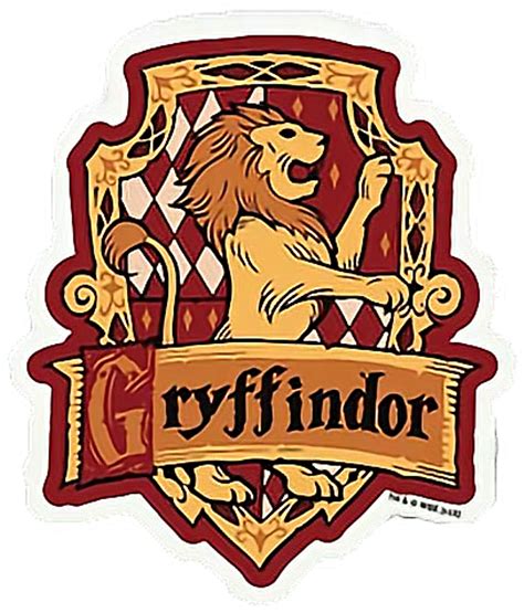 Harrypotter Sticker Gryffindor Iphone X Case Clipart Large Size Png