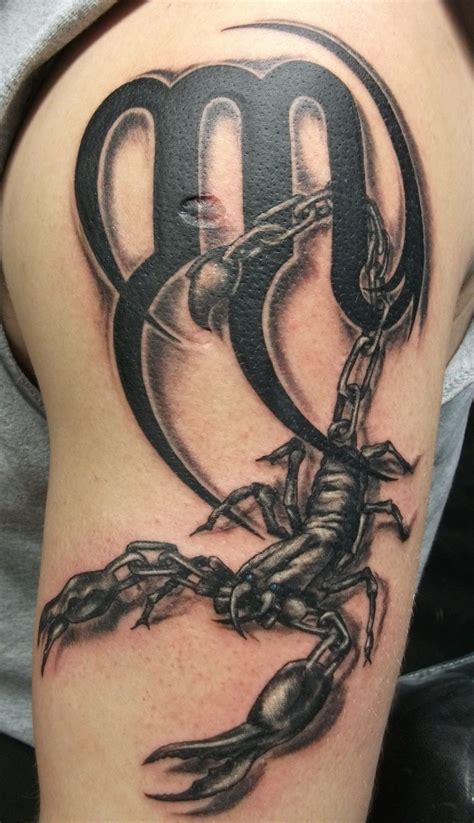 Scorpion Zodiac Sign Tattoo Scorpio Tattoo Scorpion Tattoo Scorpio Zodiac Tattoos