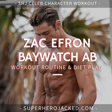 Zac Efron Ab Workout Train Abs Like Zac Efron And Alexandra Daddario