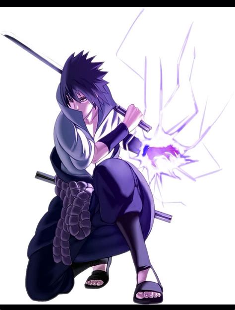 Sasuke Uchiha Chidori Karakter Naruto Gambar Karakter Gambar Anime