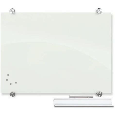 White School Magnetic Glass Writing Board Board Size 17 X 23 Inch At
