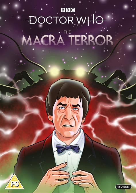 The dvd (common abbreviation for digital video disc or digital versatile disc) is a digital optical disc data storage format invented and developed in 1995 and released in late 1996. 'The Macra Terror' DVD and Blu-Ray cover art and special ...