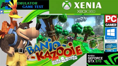 Banjo Kazooie Nuts And Bolts Xenia Directx12 Emulator Xbox 360 🌕ingame