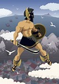 Birth of the Greek Mythological Hero Perseus
