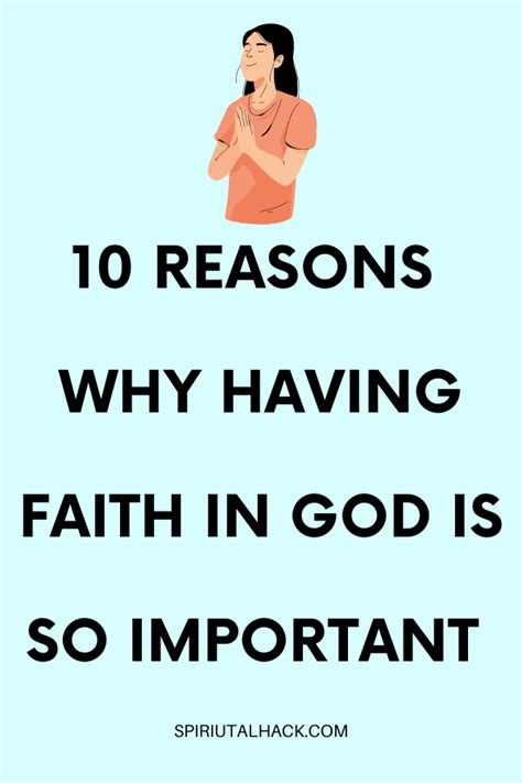 10 Reasons To Have Faith In God At All Time Spiritual Hack