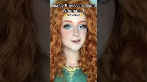 Disney Princesses Gone Wrong Pt 3😨 Makeup Viral Youtube