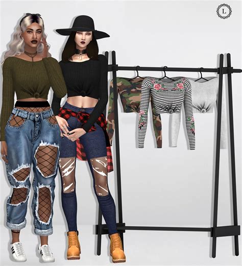 Lumy Sims Cc Lumysims Spring Lookbook You Can Find