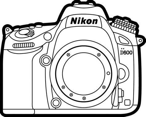 Camera Coloring Pages At Free Printable Colorings