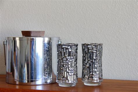Libbey Artica Crystal Glassware Mid Century Modern Glassware Etsy Mid Century Modern