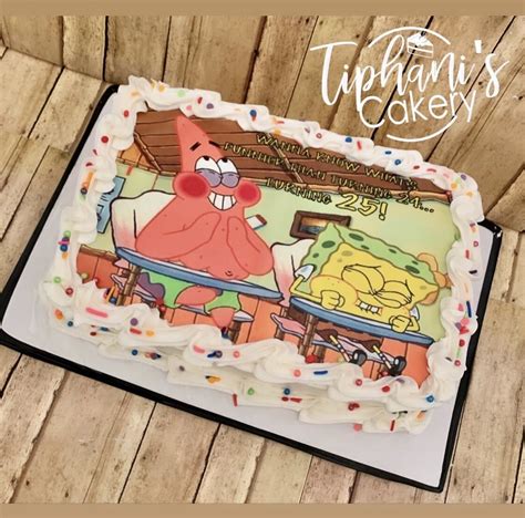 Spongebob Meme 14 Sheet Cake Serves 12 15