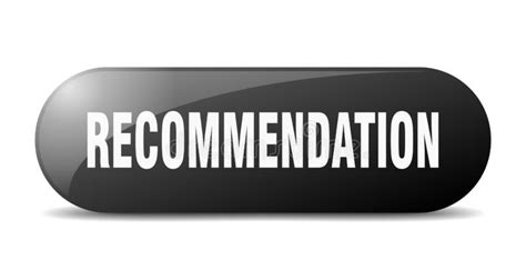 Recommendation Button Recommendation Sign Key Push Button Stock