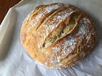 easiest ever tuscan boule | Bread recipes homemade, Tuscan recipes, Recipes