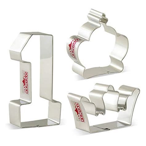Buy Cookery Keniao Crown And 1 Cookie Cutters Set 3 Piece Frame