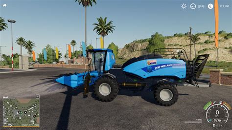 Fs19 New Holland Powerbaler Sugarcane Baler V20 Farming Simulator