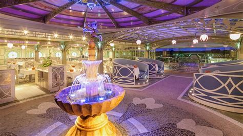 Enchanted Garden Dining Disney Cruise Line
