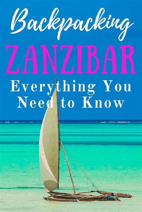 Backpacking Zanzibar On A Budget Everything You Need To Know