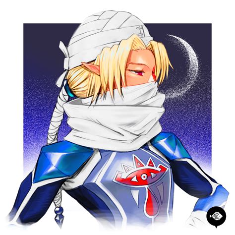 Sheik One Of The Arts In An Oot Character Series Im Doing Atm Rzelda