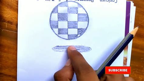 Easy 3d Drawing।। How To Draw 3d Ball।। 3d Art On Paper Youtube