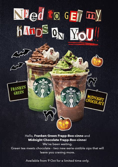 Find great deals on ebay for halloween coffee cup. Starbucks S'pore launching new Halloween-themed Frapp-boo ...