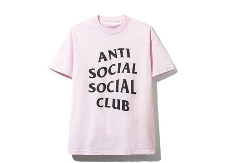 Anti Social Social Club Assc Shatto Tee Pink Kickstw