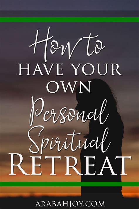 How To Plan Your Own Diy Personal Spiritual Retreat Spiritual Retreat