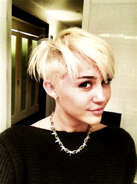 Miley Cyrus Shares Even More Pictures Of Her Shaved Head On Twitter