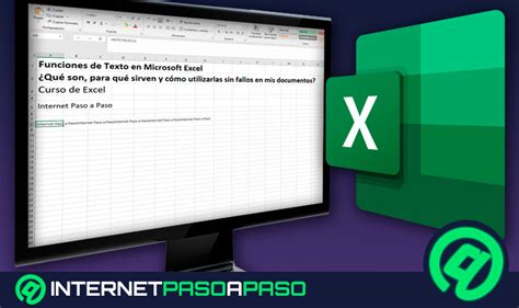 Funciones De Texto De Excel 】¿qué Son Lista 2024