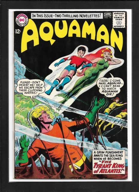 Aquaman 14 1964 Copertina Nick Cardy Mera Aqualad Poteri