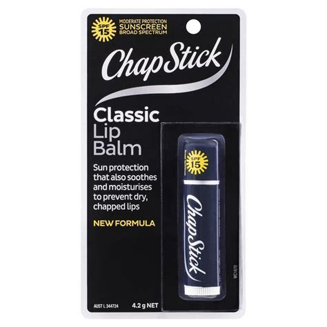Buy Chapstick Lip Balm Classic Spf 15 Online At Epharmacy