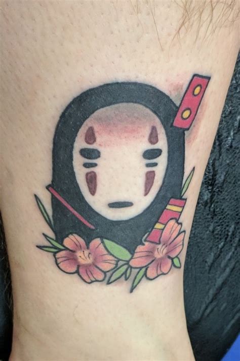 Tattoo Uploaded By Mclean Brown Kaonashi From Spirited Away Done By