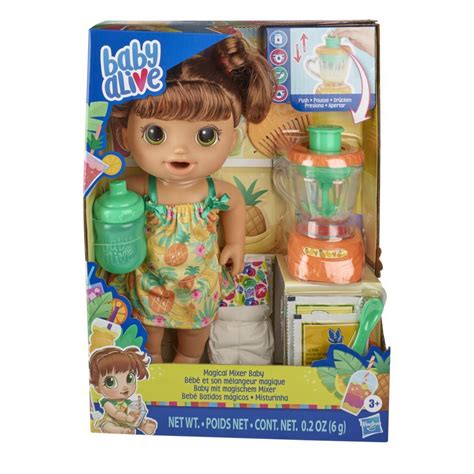 Baby Alive Magical Mixer Baby Doll Tropical Treat Blender Accessories