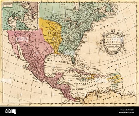 Map North America 1700s Hi Res Stock Photography And Images Alamy