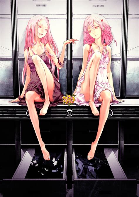 Wallpaper Guilty Crown Portrait Display Yuzuriha Inori Anime Girls Pink Hair Pink Eyes
