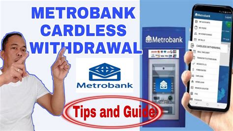 Metrobank Cardless Withdrawal Tips And Guide Youtube