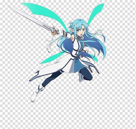It is a very clean transparent background image and its resolution is 1600x2542 , please mark the image source when quoting it. Asuna Kirito Sword Art Online: Lost Song Sinon Leafa ...