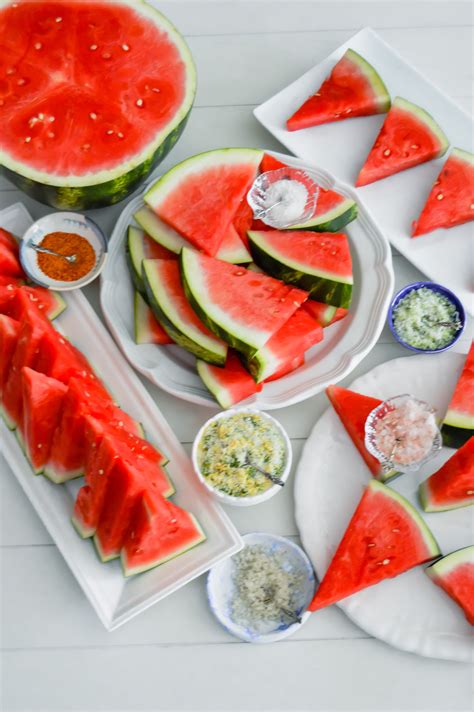 Watermelon Salts Recipe Watermelon Recipes Lemon Recipes
