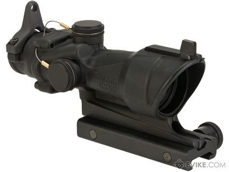 Trijicon Acog 4x32 Scope With Amber Center Illumnination With Flat Top