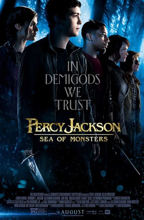 Currently, two films and one short film based on the series have been made: Percy Jackson: Sea of Monsters (2013) Movie Trailer ...