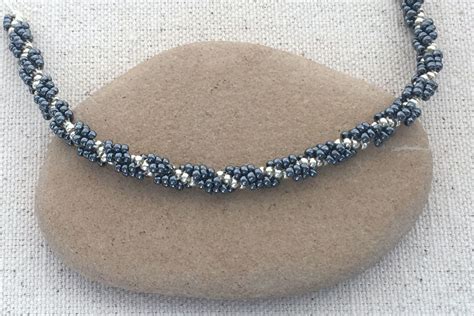 Learn How To Make A Spiral Bead Rope With This Free Step By Step