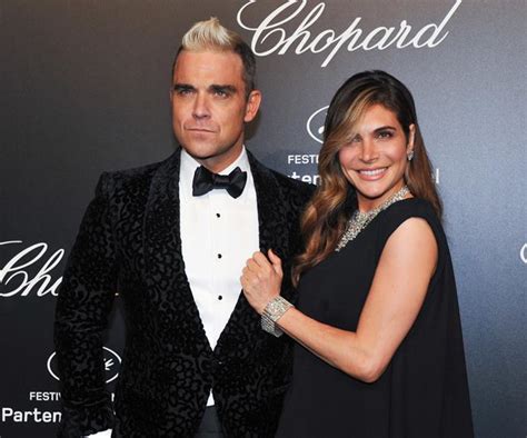 Robbie Williams Wife Ayda Field On What He Said After She Gave Birth
