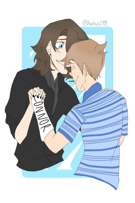 Dear Evan Hansen Evan X Connor By Halo133 On Deviantart