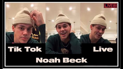 Noah Beck Tik Tok Live Youtube