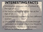 What Are Some Facts About Christopher Columbus - columbusday