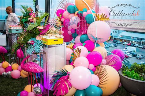 Miami Themed 40th Birthday Party Outlandish Events