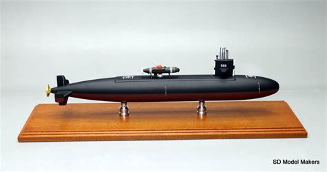 Model Ship Custom Uss Sturgeon 637 Class Submarine Cutaway Museum