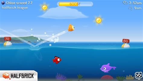 ‘fish Out Of Water Review Fish Skipping Halfbricks New Sport