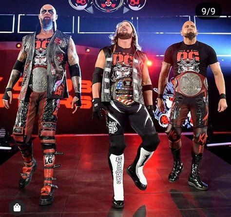 United States Champion Aj Styles 🏆 With The Oc Raw Tag Team Champions 🏆
