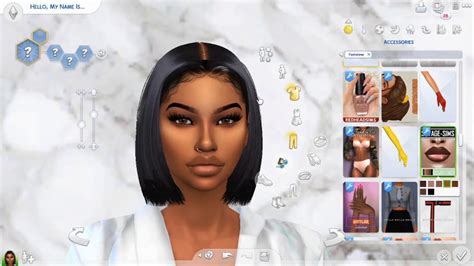 The Sims 4 Create A Sim Cc Links Down Below Youtube