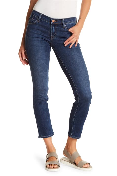 J Brand Womens Skinny Hipster Low Rise Stretch Jeans 27